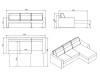 Corner sofa Bern 3