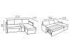 Leader Corner Sofa Bed