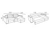 Sofa Soft Corner Folding