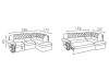 Oscar Corner Sofa Bed