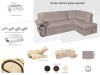Oscar Corner Sofa Bed