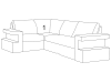 Sofa Condor Corner Folding