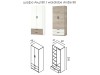 Wardrobe "Andy" 80/120/160