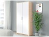 Tennessee 2-door wardrobe (2-section)