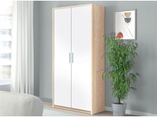 Tennessee 2-door wardrobe (2-section)