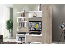 Bari living room (gray kraft oak)